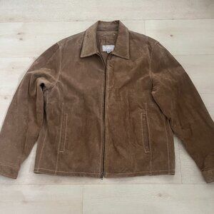 Wilson's Leather M. Julian Men's Suede Jacket Medium Brown Size XL